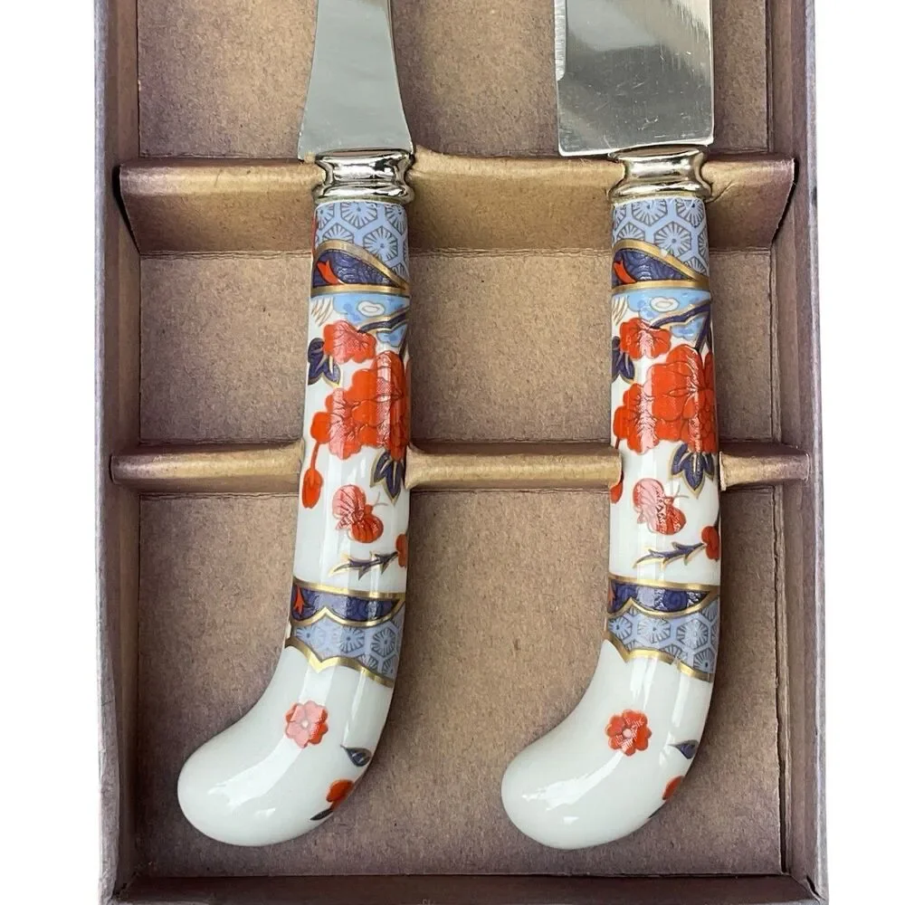 House Of Prill MANDARIN Carving Set Knife Fork NEW Old Stock Sheffield England